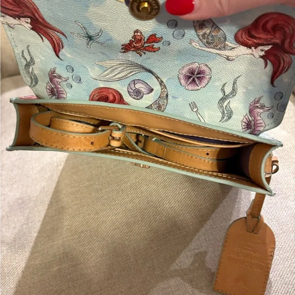 Dooney & Bourke Little Mermaid Anniversary Edition Crossbody - Picture 3 of 5